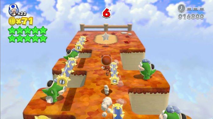 超級瑪利歐 3D世界 狂怒世界 (Super Mario 3D World) 世界4-神秘屋