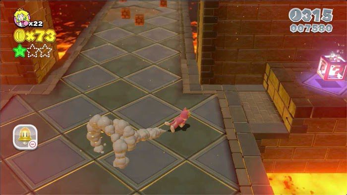 超級瑪利歐 3D世界 狂怒世界 (Super Mario 3D World) 世界4-城堡