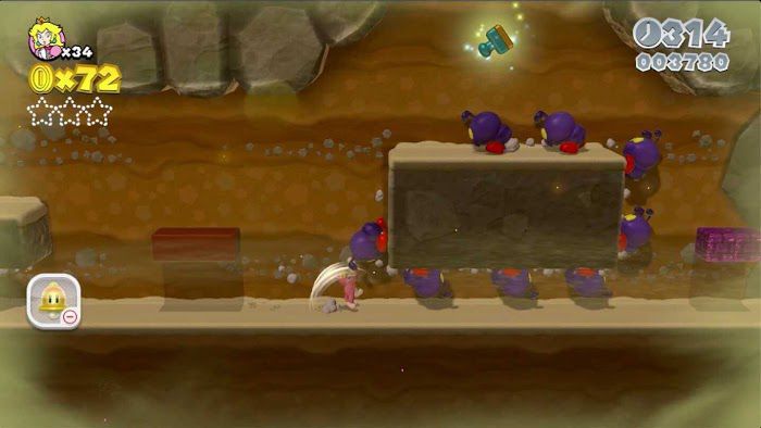 超級瑪利歐 3D世界 狂怒世界 (Super Mario 3D World) 世界4-1