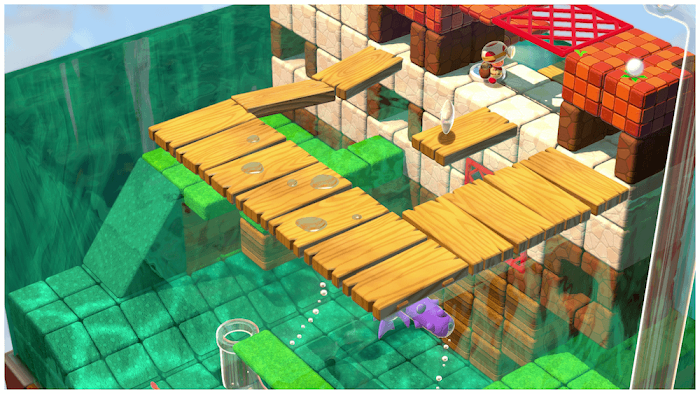 超級瑪利歐 3D世界 狂怒世界 (Super Mario 3D World) 世界3-奇諾比奧隊長