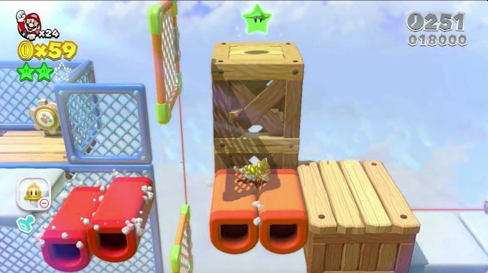 超級瑪利歐 3D世界 狂怒世界 (Super Mario 3D World) 世界3-2
