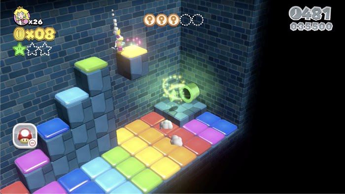 超級瑪利歐 3D世界 狂怒世界 (Super Mario 3D World) 世界5-1