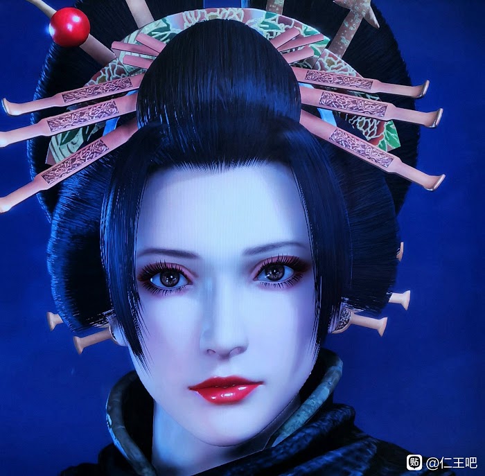 仁王2 (Nioh 2) PC版絕美花魁捏臉資料分享