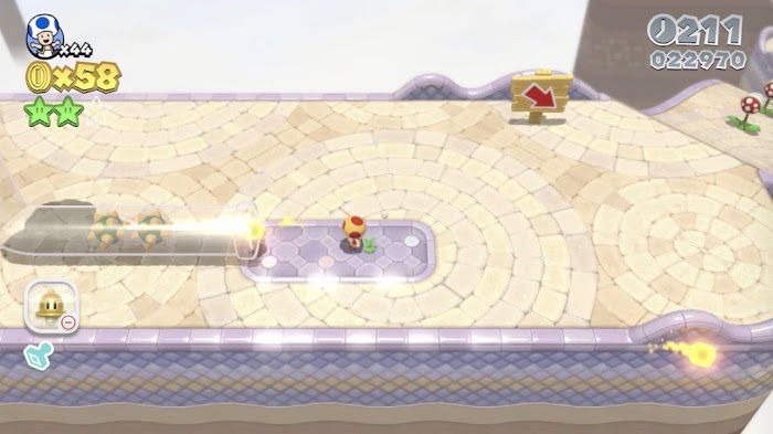 超級瑪利歐 3D世界 狂怒世界 (Super Mario 3D World) 世界6-1