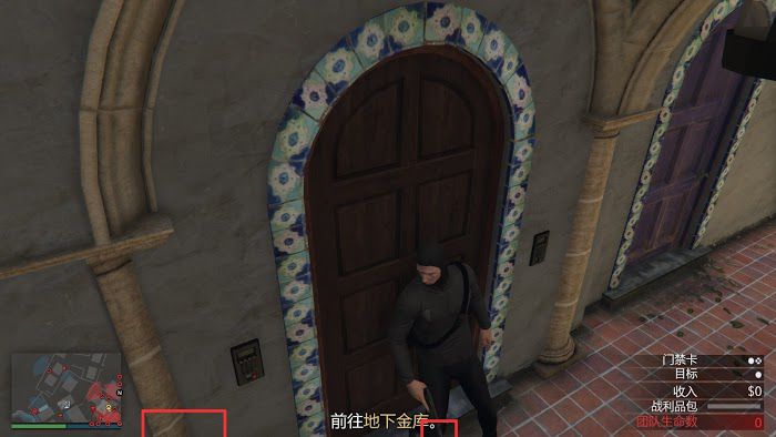 俠盜獵車手5 (GTA 5) online版佩里科島庫房開門視角講解