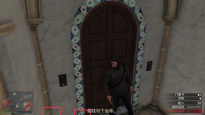 俠盜獵車手5 (GTA 5) online版佩里科島庫房開門視角講解