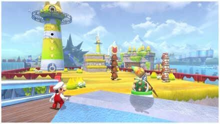 超級瑪利歐 3D世界 狂怒世界 (Super Mario 3D World) 區域攻略-發始島