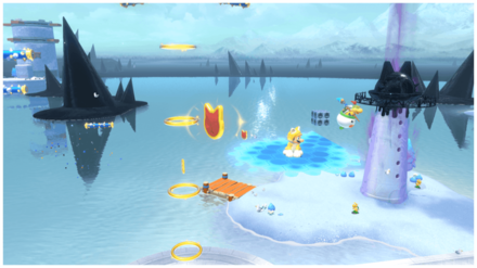 超級瑪利歐 3D世界 狂怒世界 (Super Mario 3D World) 區域攻略-透明島