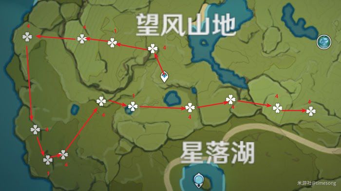 原神 (Genshin Impact) 蒙德與璃月特產採集路線分享