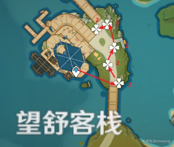 原神 (Genshin Impact) 蒙德與璃月特產採集路線分享