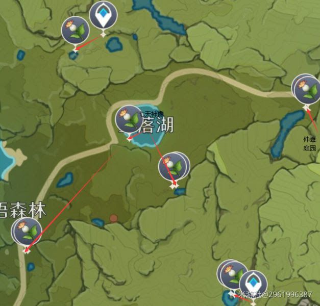 原神 (Genshin Impact) 嘟嘟蓮採集路線推薦