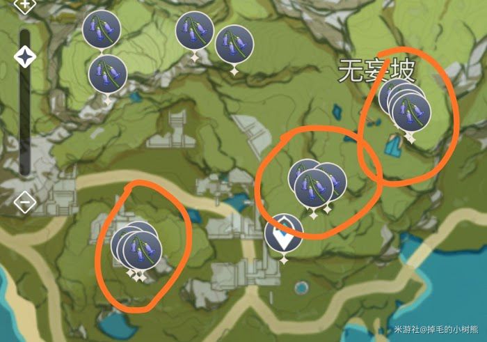 原神 (Genshin Impact) 琉璃袋採集地點與路線分享