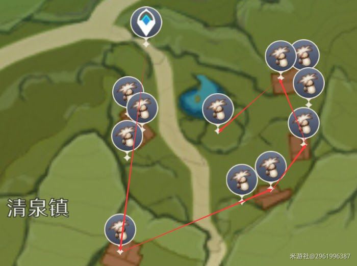 原神 (Genshin Impact) 慕風蘑菇採集地點與路線分享