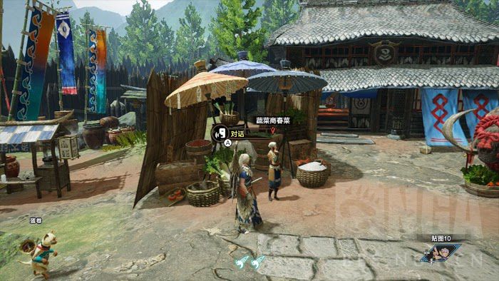 魔物獵人 崛起 (Monster Hunter Rise) 走不累木屐勳章解鎖NPC位置分享