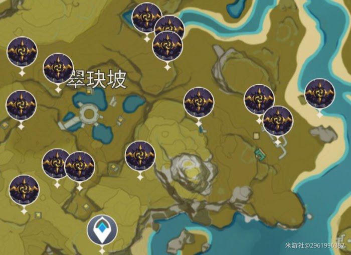 原神 (Genshin Impact) 丘丘射手刷新位置分享