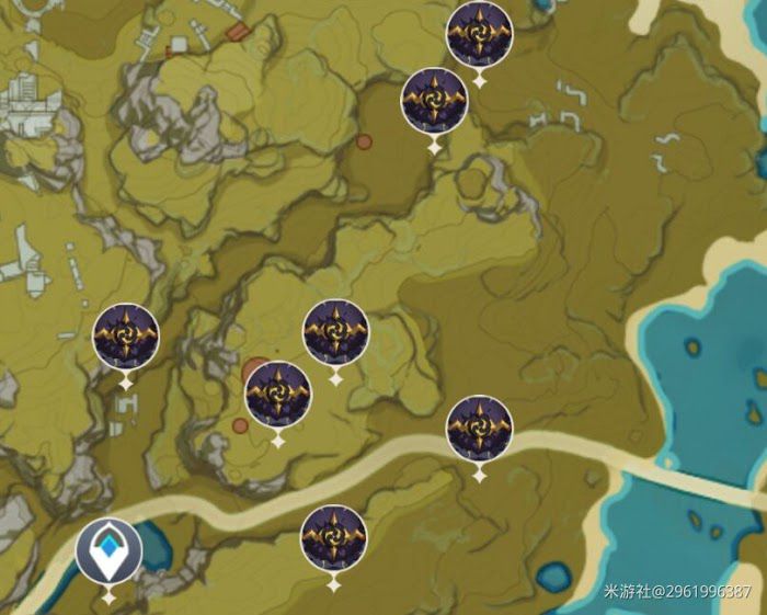 原神 (Genshin Impact) 丘丘射手刷新位置分享