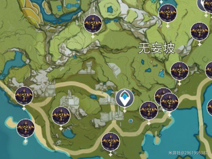 原神 (Genshin Impact) 丘丘射手刷新位置分享