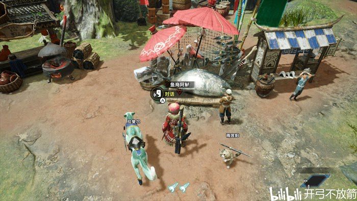 魔物獵人 崛起 (Monster Hunter Rise) 全可對話NPC位置分享