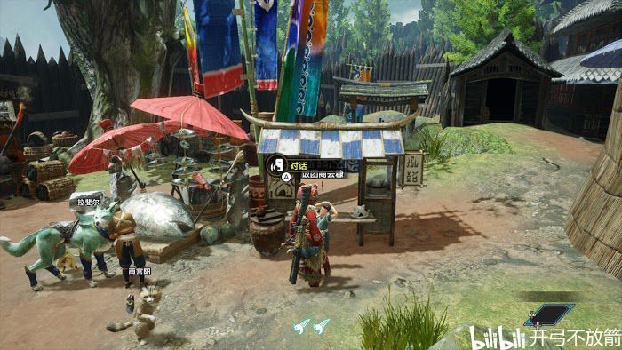 魔物獵人 崛起 (Monster Hunter Rise) 全可對話NPC位置分享