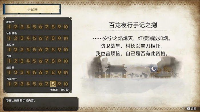 魔物獵人 崛起 (Monster Hunter Rise) 百龍夜行手記分析