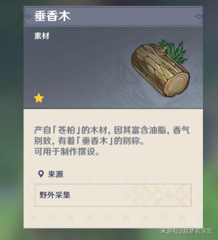 原神 (Genshin Impact) 各木材砍伐位置推薦