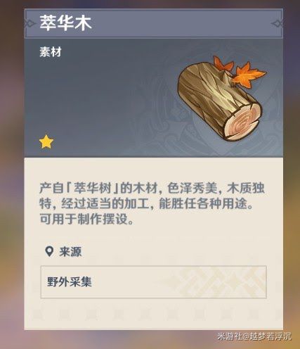原神 (Genshin Impact) 各木材砍伐位置推薦