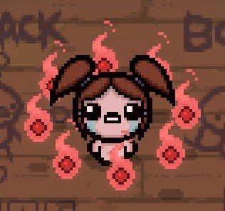 以撒的結合 (The Binding of Isaac Repentance) 美德書部分一次性主動道具火焰效果分享