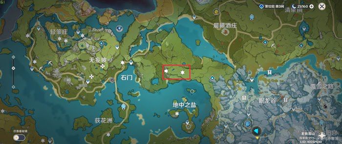 原神 (Genshin Impact) 1.5版木材迴圈採集點分享