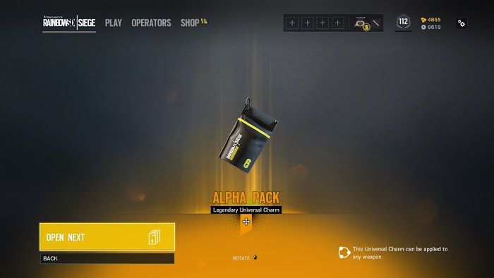 虹彩六號 圍攻行動 (Tom Clancy's Rainbow Six Siege) Alpha包獨有物品分享