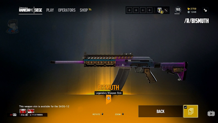 虹彩六號 圍攻行動 (Tom Clancy's Rainbow Six Siege) Alpha包獨有物品分享