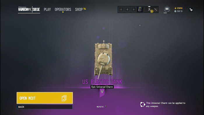 虹彩六號 圍攻行動 (Tom Clancy's Rainbow Six Siege) Alpha包獨有物品分享