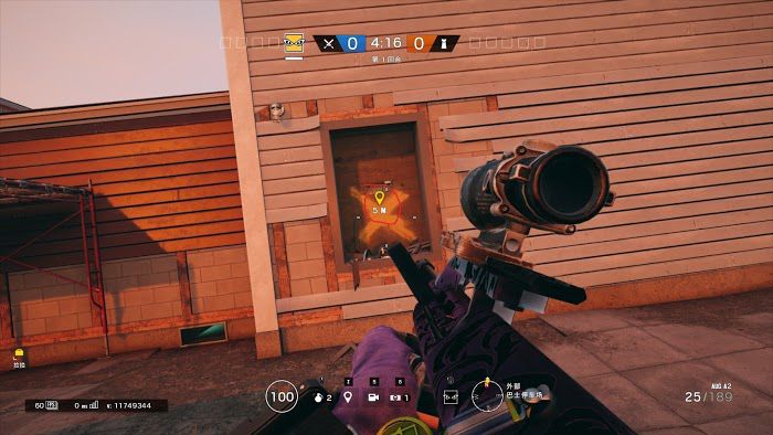 虹彩六號 圍攻行動 (Tom Clancy's Rainbow Six Siege) 各地圖從室外清理室內攝像頭教學