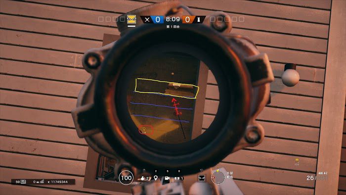 虹彩六號 圍攻行動 (Tom Clancy's Rainbow Six Siege) 各地圖從室外清理室內攝像頭教學