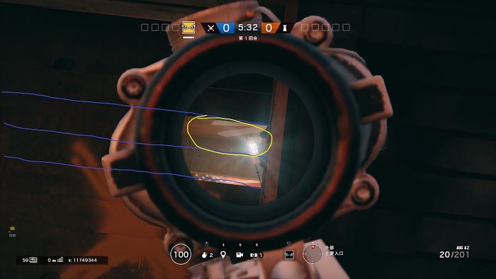 虹彩六號 圍攻行動 (Tom Clancy's Rainbow Six Siege) 各地圖從室外清理室內攝像頭教學