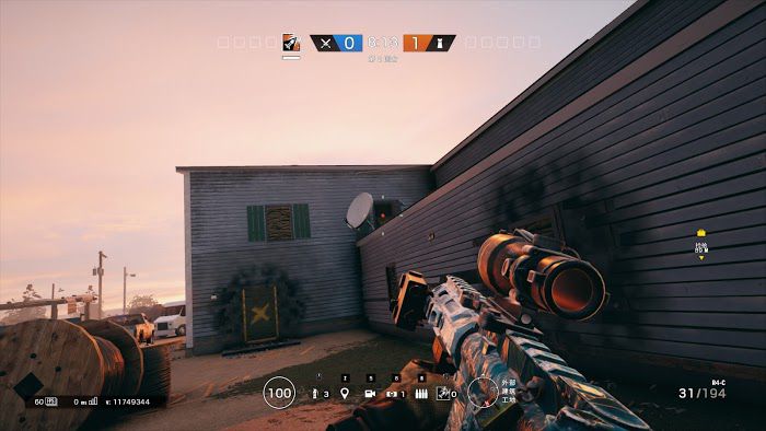 虹彩六號 圍攻行動 (Tom Clancy's Rainbow Six Siege) 各地圖從室外清理室內攝像頭教學