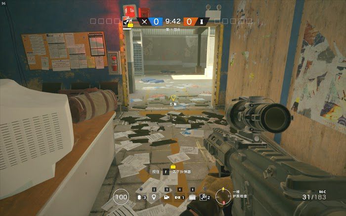 虹彩六號 圍攻行動 (Tom Clancy's Rainbow Six Siege) 全DLC地圖非常規偷人點位打法教學