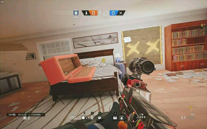 虹彩六號 圍攻行動 (Tom Clancy's Rainbow Six Siege) 全地圖非常規偷人點位元方法