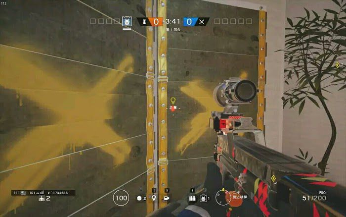 虹彩六號 圍攻行動 (Tom Clancy's Rainbow Six Siege) 全地圖非常規偷人點位元方法