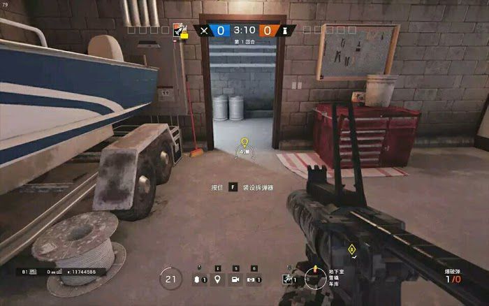 虹彩六號 圍攻行動 (Tom Clancy's Rainbow Six Siege) 全地圖非常規偷人點位元方法