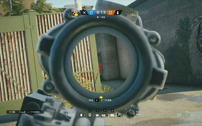 虹彩六號 圍攻行動 (Tom Clancy's Rainbow Six Siege) 全地圖非常規偷人點位元方法