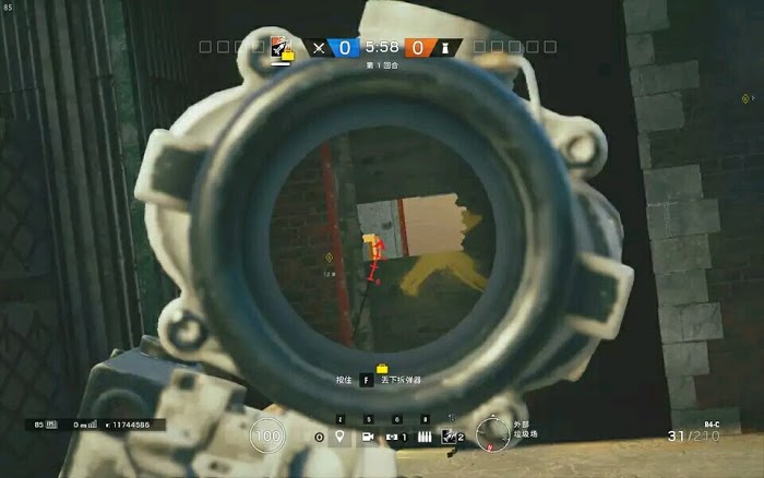 虹彩六號 圍攻行動 (Tom Clancy's Rainbow Six Siege) 全地圖非常規偷人點位元方法