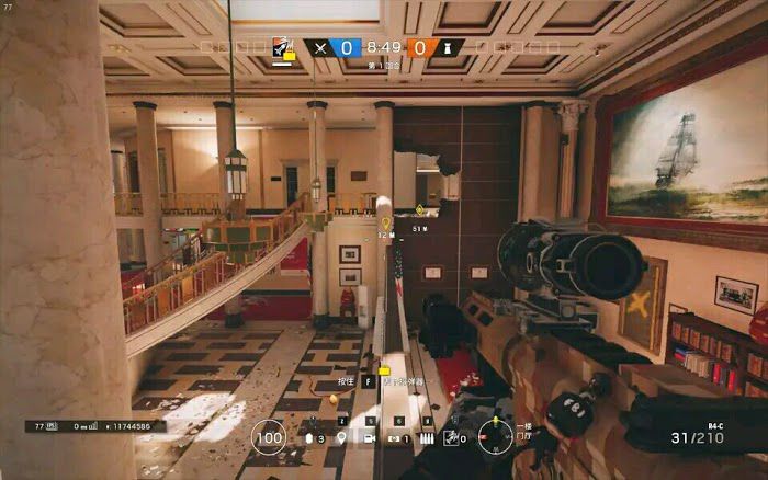 虹彩六號 圍攻行動 (Tom Clancy's Rainbow Six Siege) 全地圖非常規偷人點位元方法