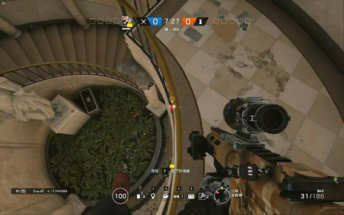 虹彩六號 圍攻行動 (Tom Clancy's Rainbow Six Siege) 全地圖非常規偷人點位元方法