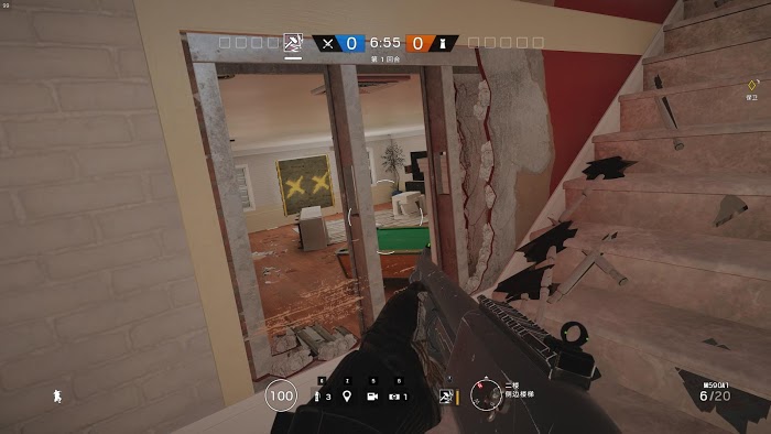 虹彩六號 圍攻行動 (Tom Clancy's Rainbow Six Siege) 芝加哥豪宅偷人卡點教學