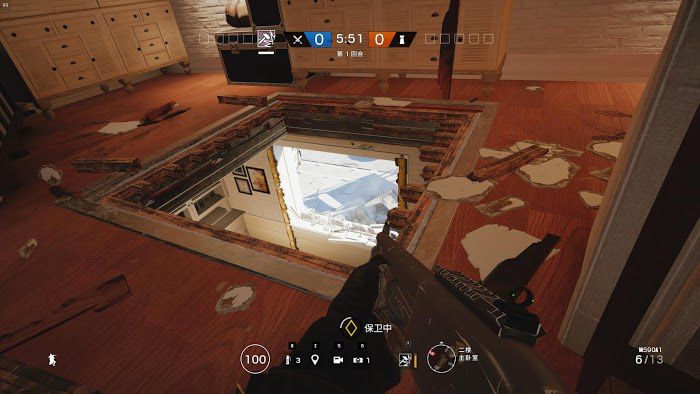 虹彩六號 圍攻行動 (Tom Clancy's Rainbow Six Siege) 芝加哥豪宅偷人卡點教學