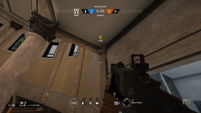 虹彩六號 圍攻行動 (Tom Clancy's Rainbow Six Siege) 女武神領事館眼位放置推薦地點
