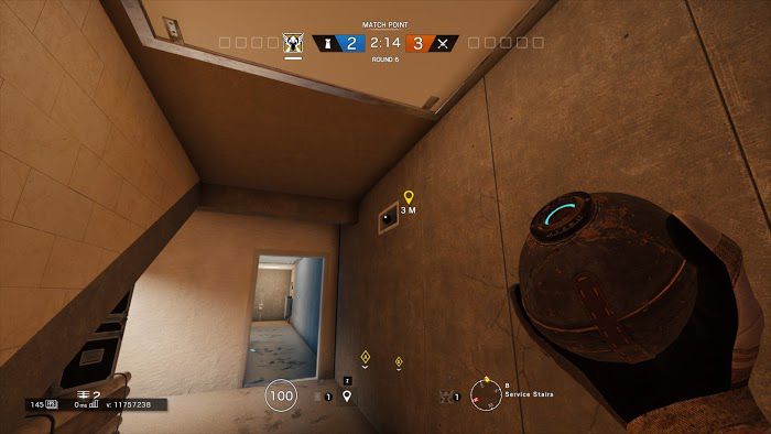 虹彩六號 圍攻行動 (Tom Clancy's Rainbow Six Siege) 女武神領事館眼位放置推薦地點