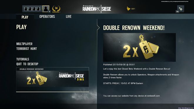 虹彩六號 圍攻行動 (Tom Clancy's Rainbow Six Siege) 兵種介紹