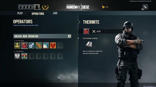 虹彩六號 圍攻行動 (Tom Clancy's Rainbow Six Siege) 兵種介紹