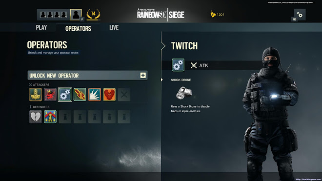 虹彩六號 圍攻行動 (Tom Clancy's Rainbow Six Siege) 兵種介紹